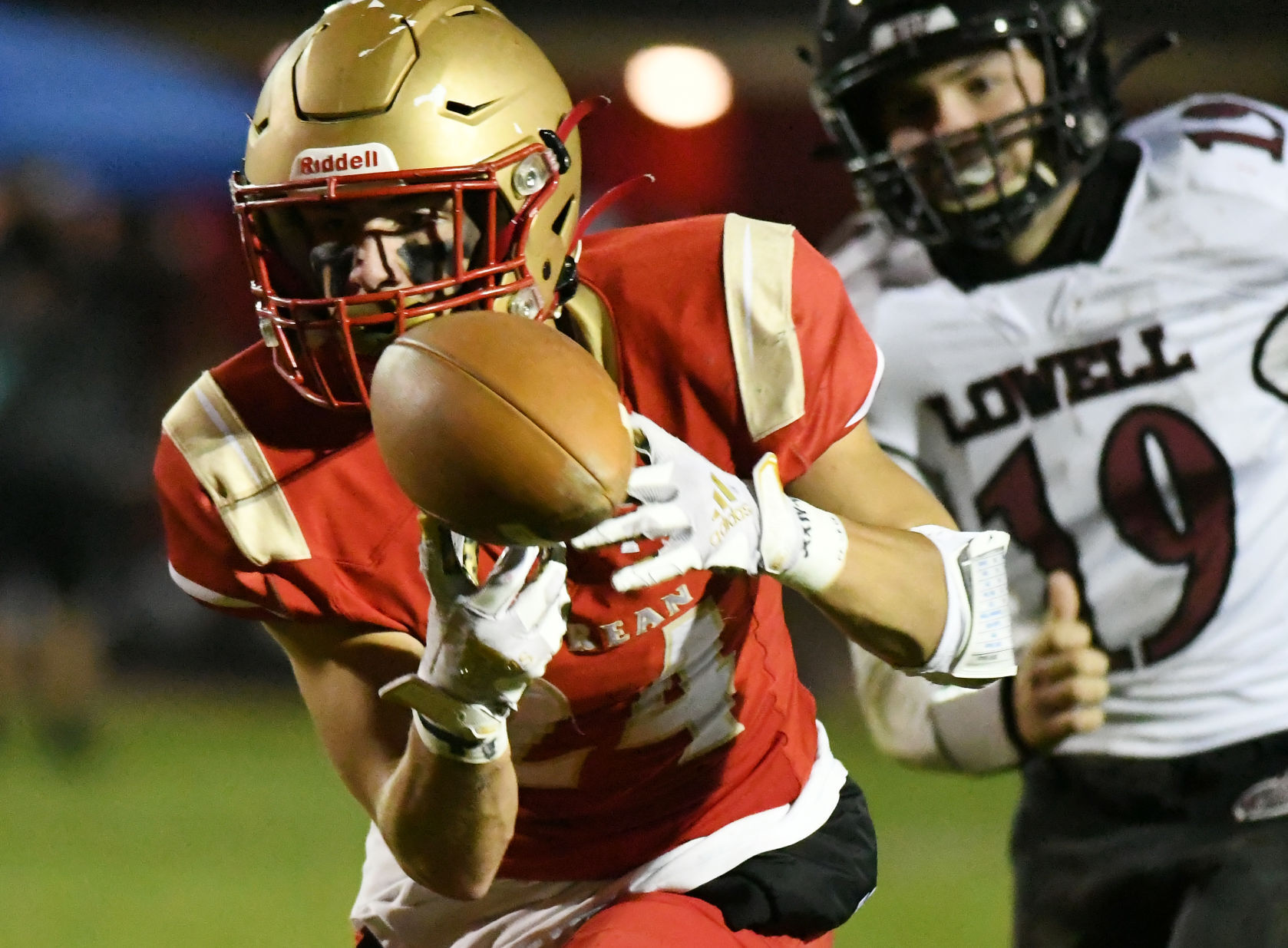 Lowell at Andrean football